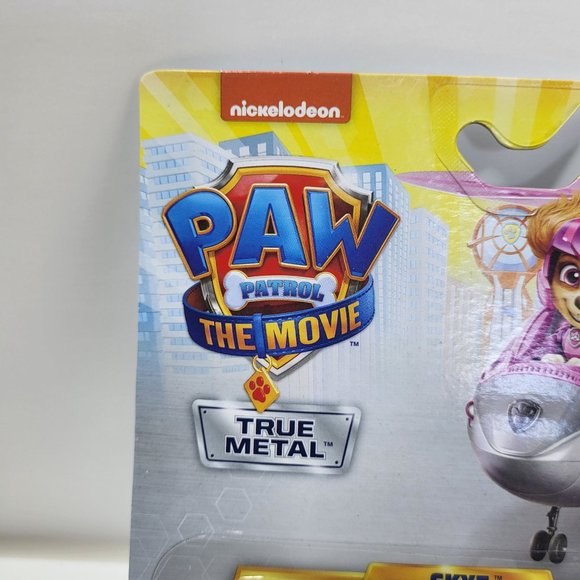 Spin Master Paw Patrol The Movie Skye True Metal Diecast Vehicle Nickelodeon - Picture 2 of 11